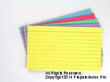 Colored Flash Cards